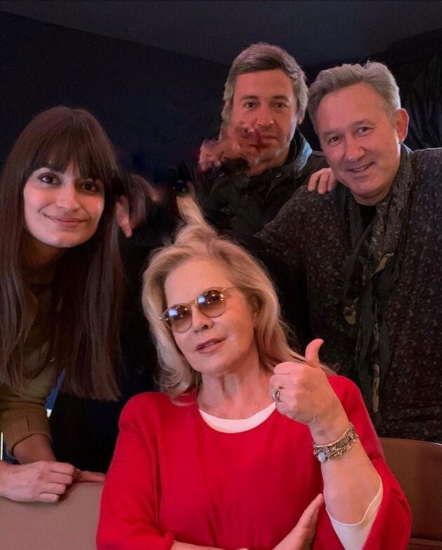 Avec Sylvie Vartan et Clara Luciani